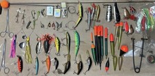 Pike lures, plugs and spinners - Large collection plus pike floats, trebles Etc