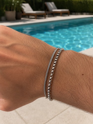 Bracelet stainless steel - 2,