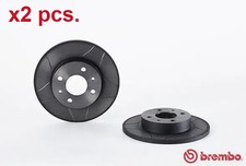 X2 PCS FRONT / REAR BRAKE DISC