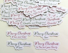 Christmas Sentiments Card