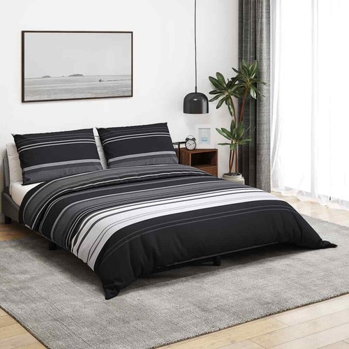 Duvet cover set black and - duvet,