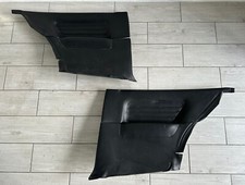 •Genuine• BMW E30 M3 Black Vinyl Rear Door Cards