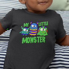 Halloween Cute Babygrow - My Little Monster Baby Gift Present