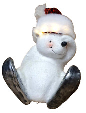 Polar Bear Skiing Christmas