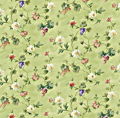 Dolls house wallpaper - house, 1/12th