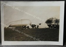 1930s RAF Observation Balloon at Camp at Enford - original photo 9 by 6cm
