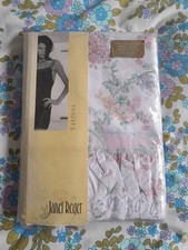 Vintage Vantona Janet Reger Single Bed  Duvet Cover. Isobelle Floral Lace Frill 