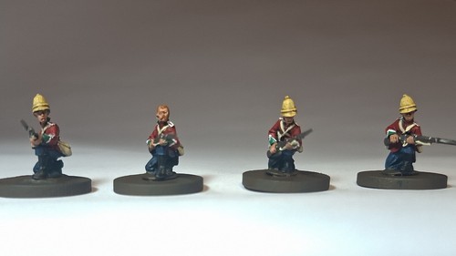 Zulu war british infantry - war, 28mm