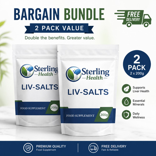 Liver salts packs of 200g - liver,