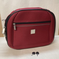 Tripp Red Fabric Zip Up