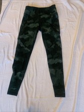 Brand New Sweaty Betty Super Sculpt Dark Green Leggings Zipped Pocket S10?