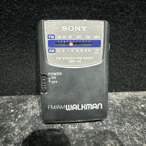 Vintage sony walkman srf - sony, srf-49
