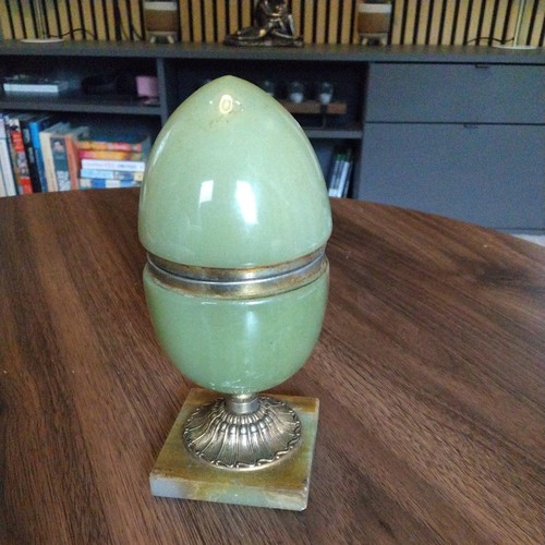 Onyx italian egg table - onyx,
