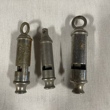 Antique GPO Whistle Bundle x3 J  HUDSON Birmingham & 2 Acme