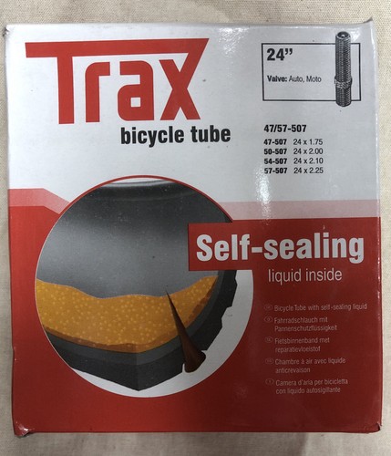 Trax bicycle tube self - tube,