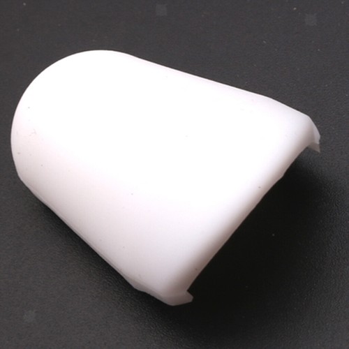 White saxophone mouthpiece cap - white,