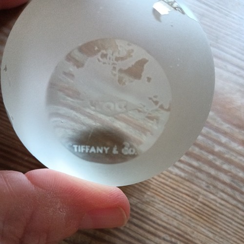 Tiffany clear frosted - &,