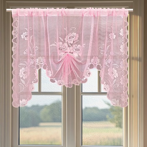Net sheer drape butterfly - net,
