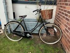 Pashley princess ladies bicycle with basket. Black frame . 