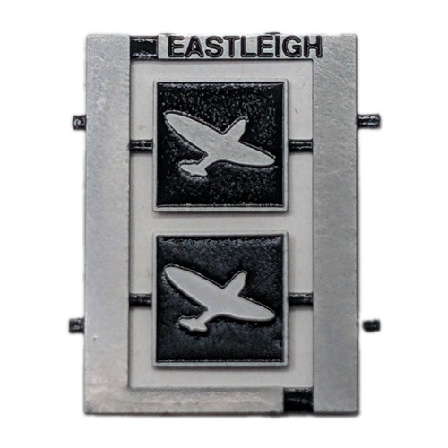 Etched eastleigh depot - etched, plaque