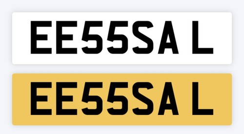 Eesaa private number - private, plate