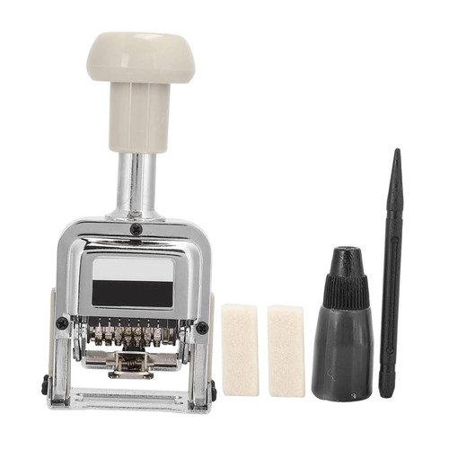 Number stamp automatic - number,