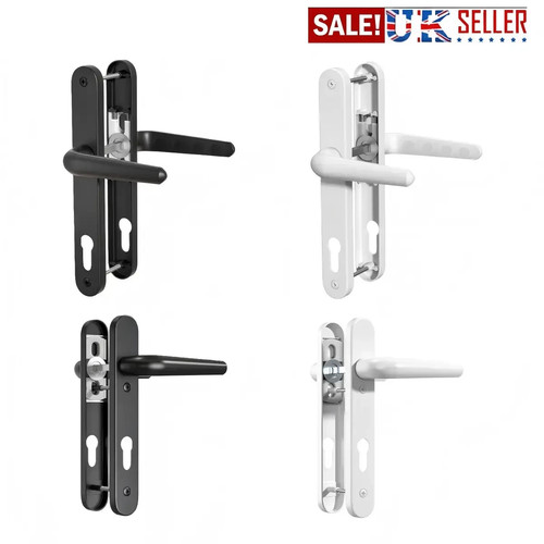 Set black upvc door - 1,
