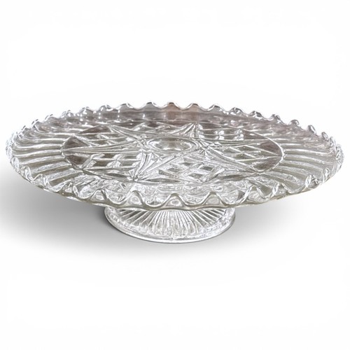 Vintage footed glass - vintage, cake