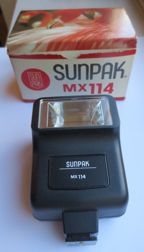 Sunpak mx114 flash ideal - sunpak,
