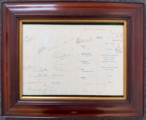 Churchill winston signed - s.,