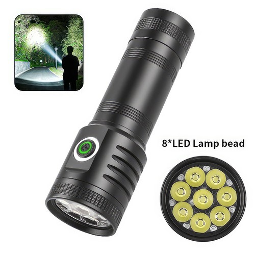 Led flashlight tactical police - tactical,