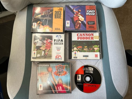 Rare panasonic 3do games - panasonic,