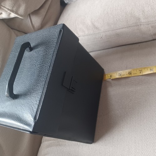 Vintage record carry storage - vintage,