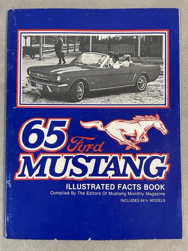 1965 ford mustang illustrated - ford,