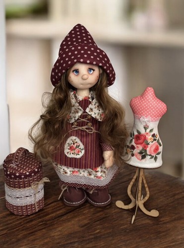 Ooak handmade rag - rag, doll