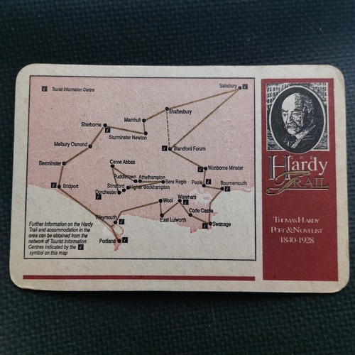 Eldridge pope beer mat - pope,