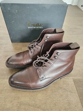 Loake Roehampton Boots Dark Brown Uk 8.5