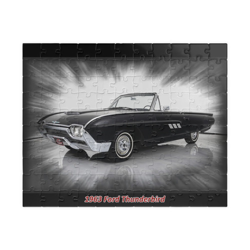 1963 ford thunderbird jigsaw - ford,