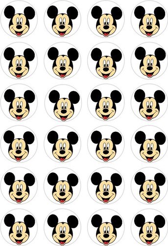 Mickey mouse face head - mickey,