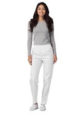 Adar 503 Womens Cargo Utility Scrub Trousers NHS Hospital Nurse - White - 2XL