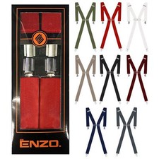 Enzo Braces Elastic Suspenders