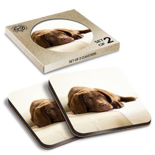 Boxed square coasters - 2,