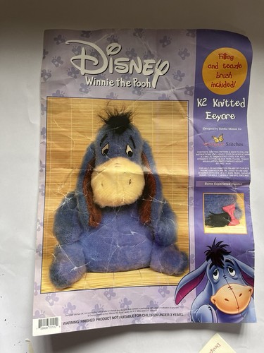 Disney eeyore knitting kit - eeyore,