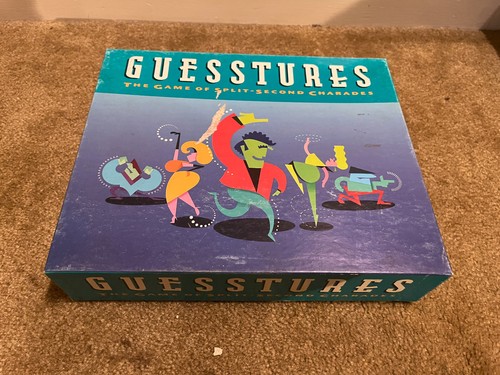 Vintage guesstures charades - guesstures,