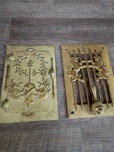Vintage lions brass speakeasy - vintage,