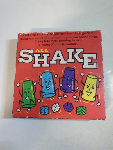 Vintage all shake dice game - shake",