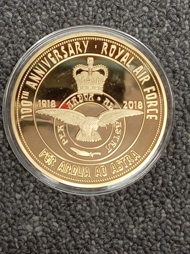 Raf 100 year anniversary gold - year,
