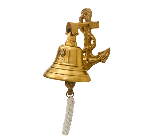Brass ship bell - bell,