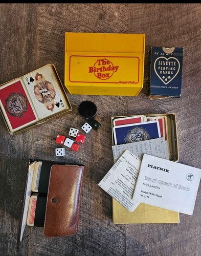 Vintage playing cards - vintage, and