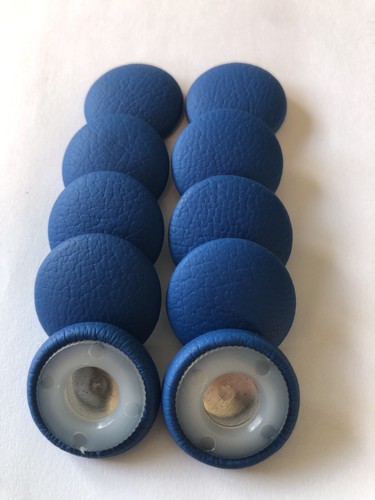 Regal blue snap buttons - blue,